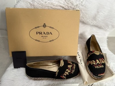 Zapatos de lona Prada Alpargata Talla 35 Foto 1 de 3