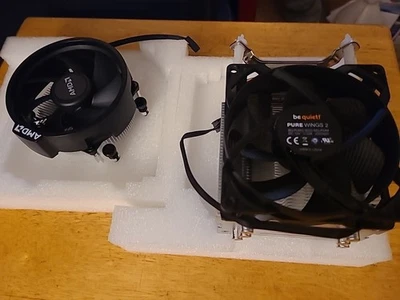 Pure Rock Slim 2 Be Quiet & AMD Wraith Stealth CPU 冷却器风扇 — 第 1/4 张图片