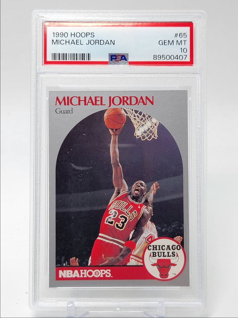 トレーディングカード 1990 NBA Hoops Michael Jordan Chicago Bulls