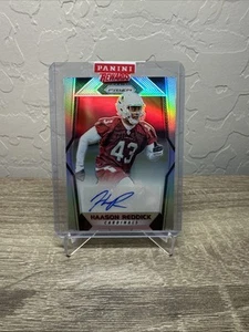 2017 Panini Prizm Haason Reddick Silver Rookie RC Auto #RA-HR Cardinals Eagles - Foto 1 di 1