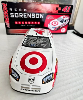 Nascar Reed Sorenson #41 Target 2006 autografiado 1/24 Foto 1 de 4