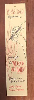 Constantine Kermes - Obra de sus manos - fieltro - estampado navideño Foto 1 de 2