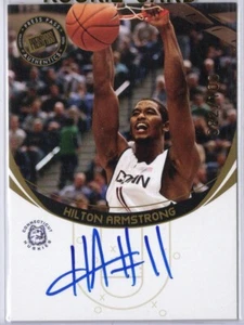 2006 Press Pass Basketball Hilton Armstrong UConn Autographed Card #082/100 - Picture 1 of 2