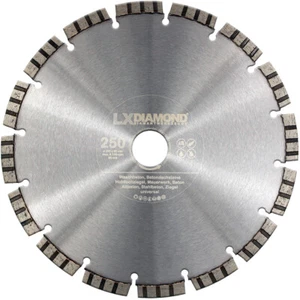 LXDIAMOND Diamant-Trennscheibe 250mm x 30,0 Stahl-Beton Brücken-Säge Stein-Trenn - Bild 1 von 5