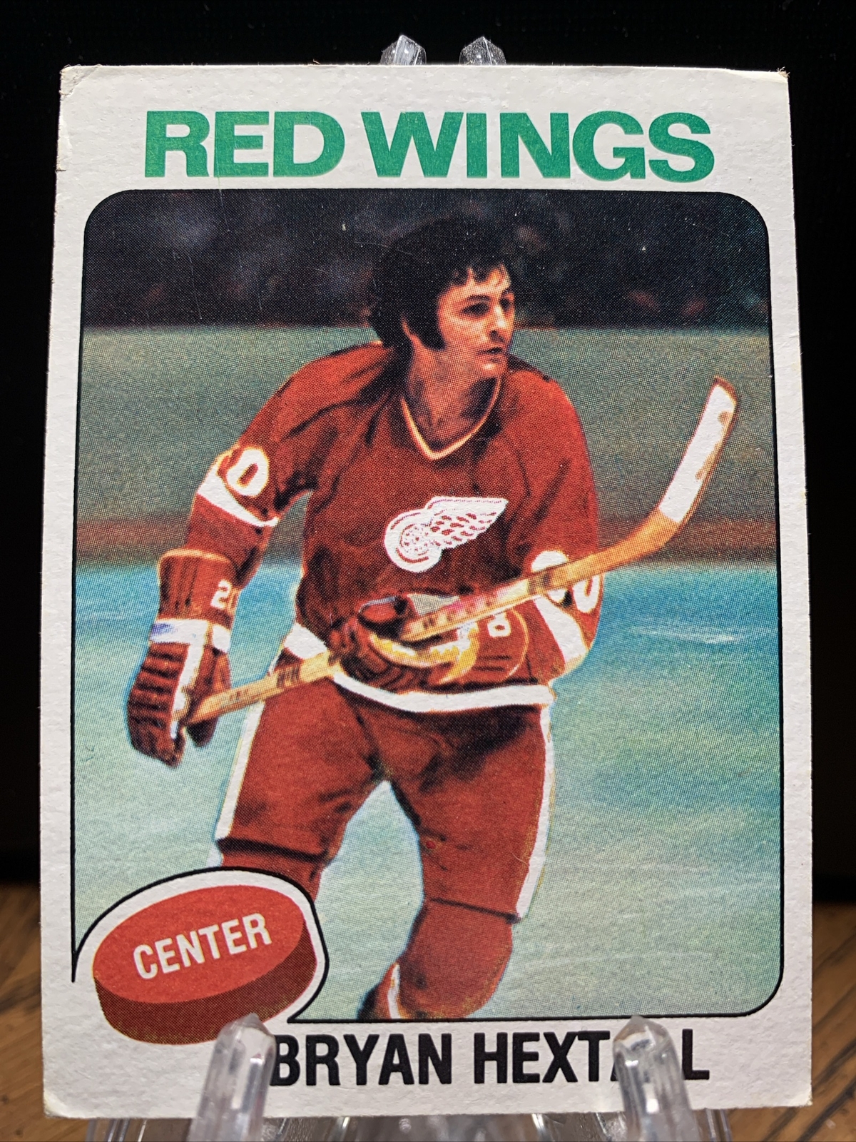 1975-76 Topps #26 Bryan Hextall Detroit Red Wings