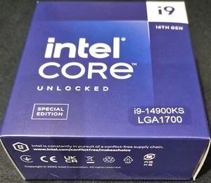 Intel Core i9 14900KS Raptor Lake Refresh CPU Processor BX8071514900KS - Sealed - Photo 1/3