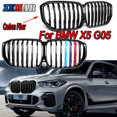 Rejillas de carreras con bomba delantera para BMW X5 G05 2019-2020 accesorios de coche Foto 1 de 4