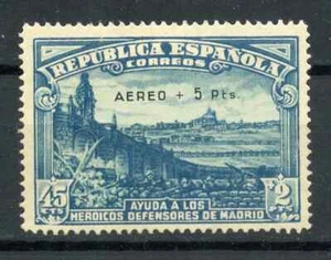 SPAIN 1938, AIRMAIL OVERPRINT. MLH*. SCARCE. - Picture 1 of 2