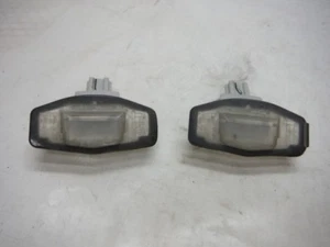 2010 ACURA TSX A/T LICENSE PLATE TAG LIGHT PAIR OEM 2009 2011 2012 2013 - Foto 1 di 10