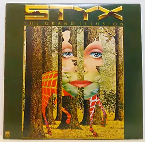 Styx - The Grand Illusion - 1977 A&M Records – SP-4637 Prog/Art Rock Vinyl LP - Picture 1 of 8