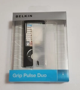 Belkin iPod Nano 5th Gen Silicon Sleeves ~ Grip Pulse Duo Black + White - Picture 1 of 2