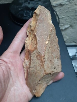 Acheulean / early Mousterian biface Handaxe - Lower Paleolithic Dordogne France - Image 1 of 4