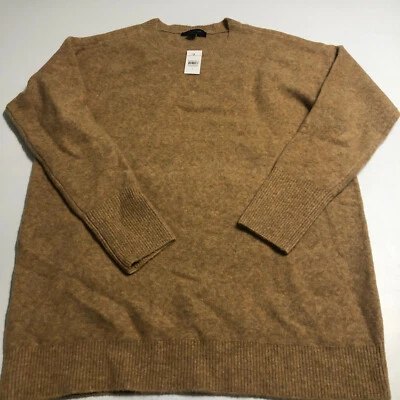 Suéter Ann Taylor para mujer mezcla de lana marrón LS talla pequeña nuevo con etiquetas Foto 1 de 4