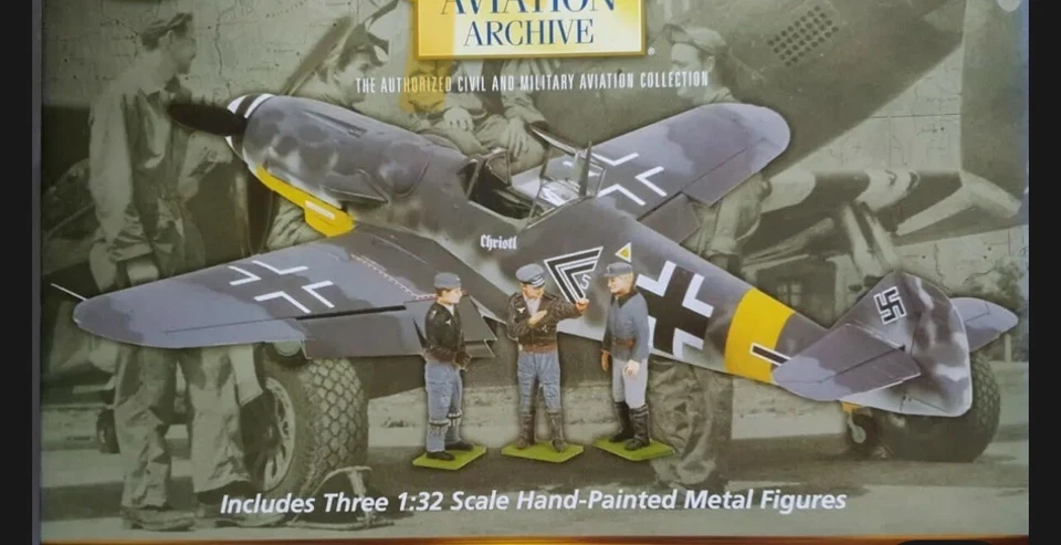 Corgi Aviation Flight Line Messerschmitt Bf 109G-6. - Image 1 of 1