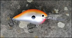 FISHING LURES RAPALA DIVES TO DT 10 OCH (Orange Chrome) color CUSTOM PAINTED - Picture 1 of 1