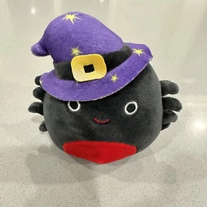 5" inch Bella the Spider Squishmallows Halloween Witch Hat Plush Mini - Picture 1 of 5
