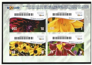 Arriva   Blumen  Jahresgabe für Zusteller  Kleinbogen  ** - Bild 1 von 1