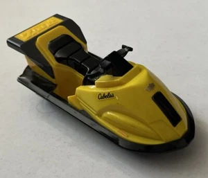 Treehouse Kids Mighty Rigz Yellow Cabella’s Jet Ski! Perfect For Action Figures! - Imagen 1 de 7