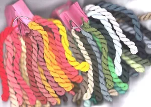 Silk Merino Wool TRIO Thread Needlepoint Cross Stitch Choice From Switzerland - Picture 1 of 155