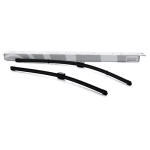 GENUINE PAIR FRONT WINDSCREEN WIPER BLADES FOR BMW 3 SERIES E90 E91 2004-2009/08 - Picture 1 of 4