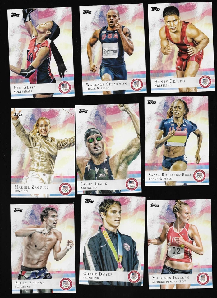 2012 Topps Olympic Olympics Base Card Complete Your Set $1.25 Shipping - Image 1 of 1