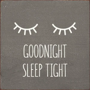 Goodnight Sleep Tight Williamsburg Blue - Picture 1 of 13
