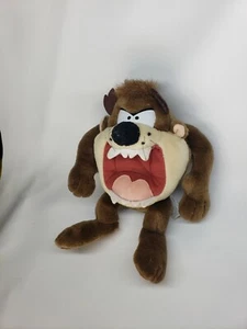 Tazmanischer Teufel Taz Plüschtier Stofftier Looney Tunes Applause 10 Zoll offener Mund - Bild 1 von 5