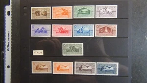 Stampsweis Italian 1930 Italy scott 248-256 C23-C26 Virgil mint MNH set - Picture 1 of 2