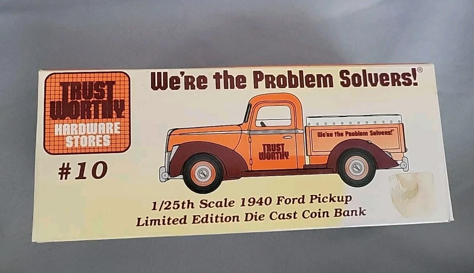 Liberty Classics SpecCast 1940 Ford Pickup Truck Bank Trustworthy 1/25 62501