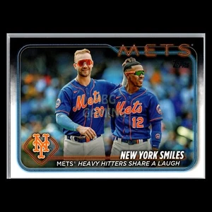 2024 Topps Series 1 - #38 Pete Alonso Francisco Lindor - New York Mets - Picture 1 of 2