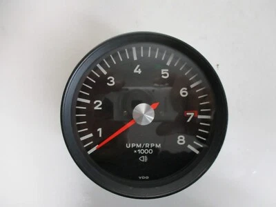 USED Porsche 901/ 911 E Tachometer VDO Date stamp 7.69  911-641-302-00 EXCELLENT - Image 1 of 4