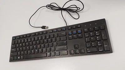 TASTIERA ORIGINALE DELL KB216 NERA/USB/US DP/N 08017N - Immagine 1 di 2