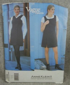 Vogue 1556 Misses Jumper Blouse double breasted Anne Klein II size 6-10 Uncut - Picture 1 of 4