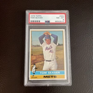 1976 Topps #600 Tom Seaver PSA 8 NM-MT - Picture 1 of 2