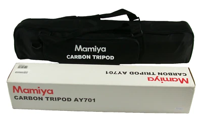 Trípode MAMIYA AY701 AY-701 carbono carbono nuevo stock antiguo nuevo Foto 1 de 4