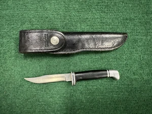 Buck USA Vintage 102 Woodsman fixed blade Sheath knife - Picture 1 of 9