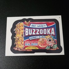 BUZZOOKA #6 Topps Wacky Packages 2005 All New Series 2 ANS2 Checklist BAZOOKA 