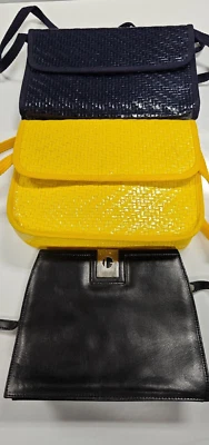 1 sac vintage classique Guy Laroche + 2 sacs Made in Italy - Photo 1/4