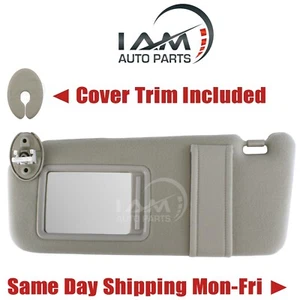 Left Sun Visor GRAY Driver Side For Venza Toyota 2009-2016  - Picture 1 of 3