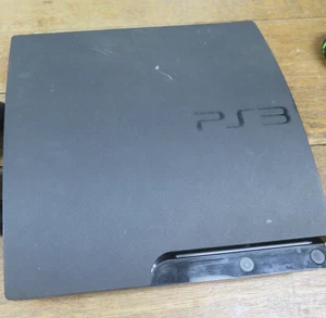 Sony PlayStation 3 Slim PS3 Console Nera CECH-3001B - Foto 1 di 7