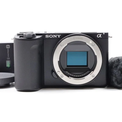 SONY ZV-E10 II ZV-E10M2 Spiegellose Kamera Schwarz [Top Neuwertig] #4979TH - Bild 1 von 4