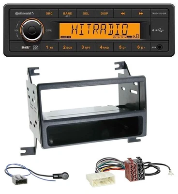 Continental 1DIN DAB MP3 AUX USB Autoradio für Nissan Juke (J15, 2010-2014) - Bild 1 von 4