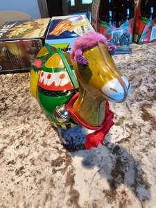 Vintage Camel ME-842 Tin Toy Walking Mechanical Battery Operated - Picture 1 of 8