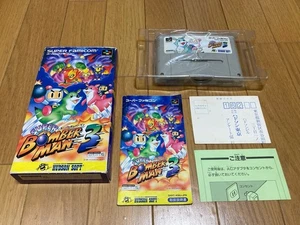 Super Bomberman 3 CIB Nintendo Super famicom SFC HUDSON In Stock Japan import - Picture 1 of 10