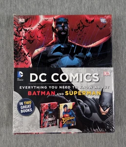 Everything You Need to Know About Batman + Superman DC Comics HC Book set NEW - Picture 1 of 7
