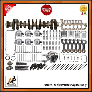 FOR BMW N57 NITRATE CRANKSHAFT (8WEB) WITH ENGINE REBUILD KIT 3.0 DIESEL ENGINE - Picture 1 of 1