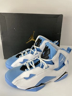 Tênis Nike Jordan True Flight UNC branco azul universitário 342964-140 masculino tamanho 10 - Imagem 1 de 4