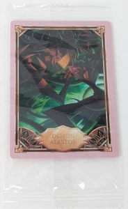 Tarjetas coleccionables Hazbin Hotel - Tarjeta promocional Demon Alastor Cracked Ice (PR-01) /1000 - Imagen 1 de 4