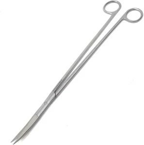 Aquarium Curved Scissors 12'' Stainless Steel Aquatic Plant Trimming Tool - Picture 1 of 3