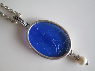 COLGANTE TAGLIAMONTE PLATA ESTERLINA EN CADENA DE 24 PULGADAS Foto 1 de 4